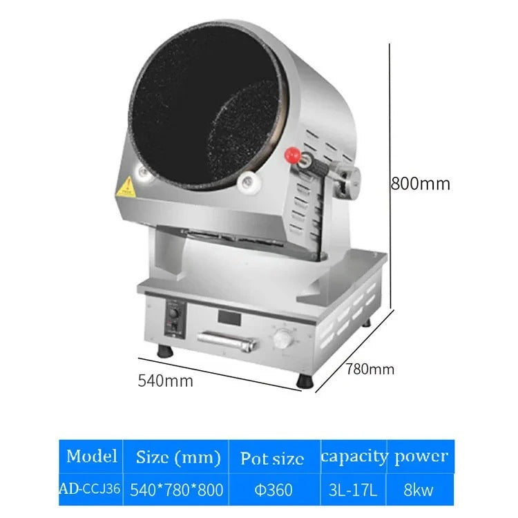 Robot Drum Cooking Machine