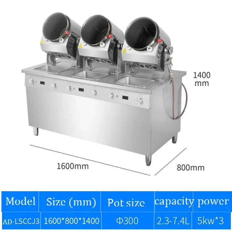 Robot Drum Cooking Machine