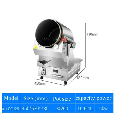 Robot Drum Cooking Machine