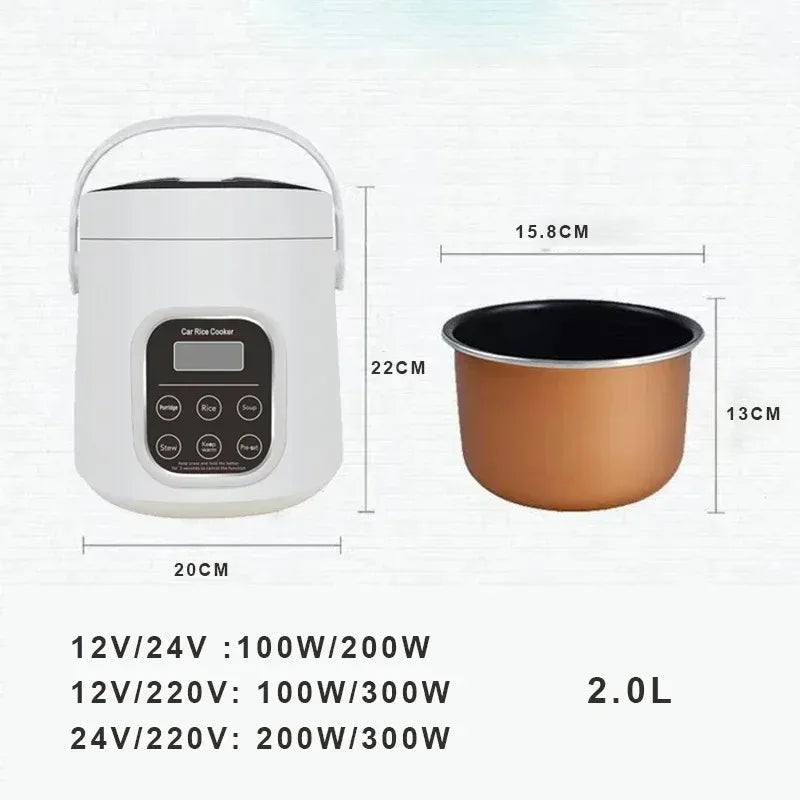 Car Dual Use Smart Rice Cooker