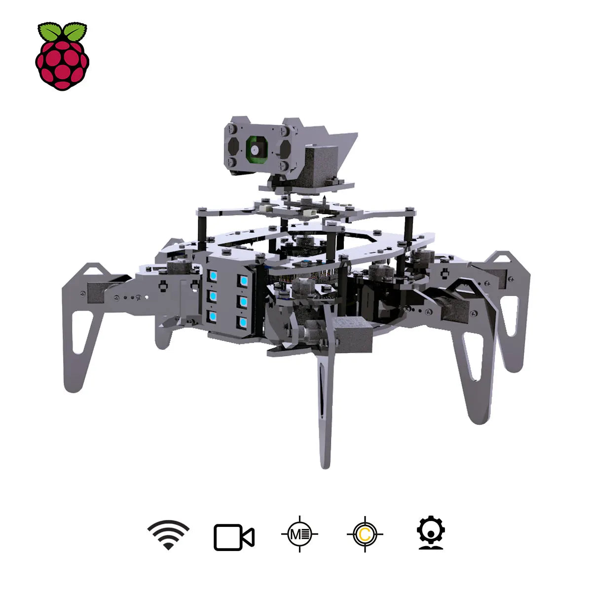 Adeept RaspClaws Spider Robot Kit