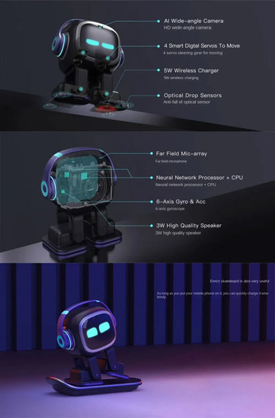 Intelligent pet companion robot