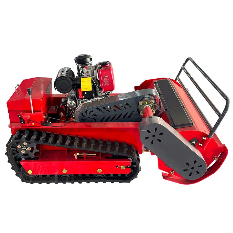 Hybrid Diesel-Electric RC Lawn Mower