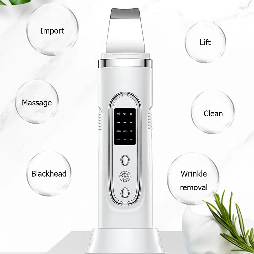 Ultrasonic Skin Scrubber & Pore Deep Cleanser