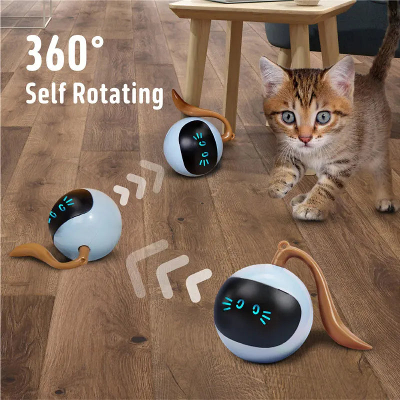 Electric Smart Pet Jumping Ball