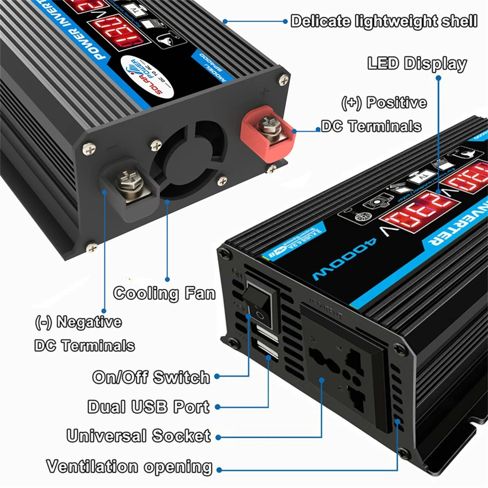 6000W Inverter & Solar Kit