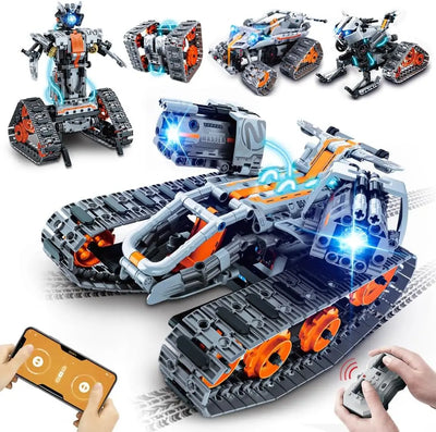 HOGOKIDS 5-in-1 Robot Track Racer