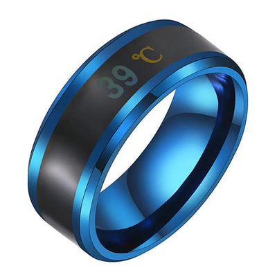 Smart Temperature Stainless Steel Ring