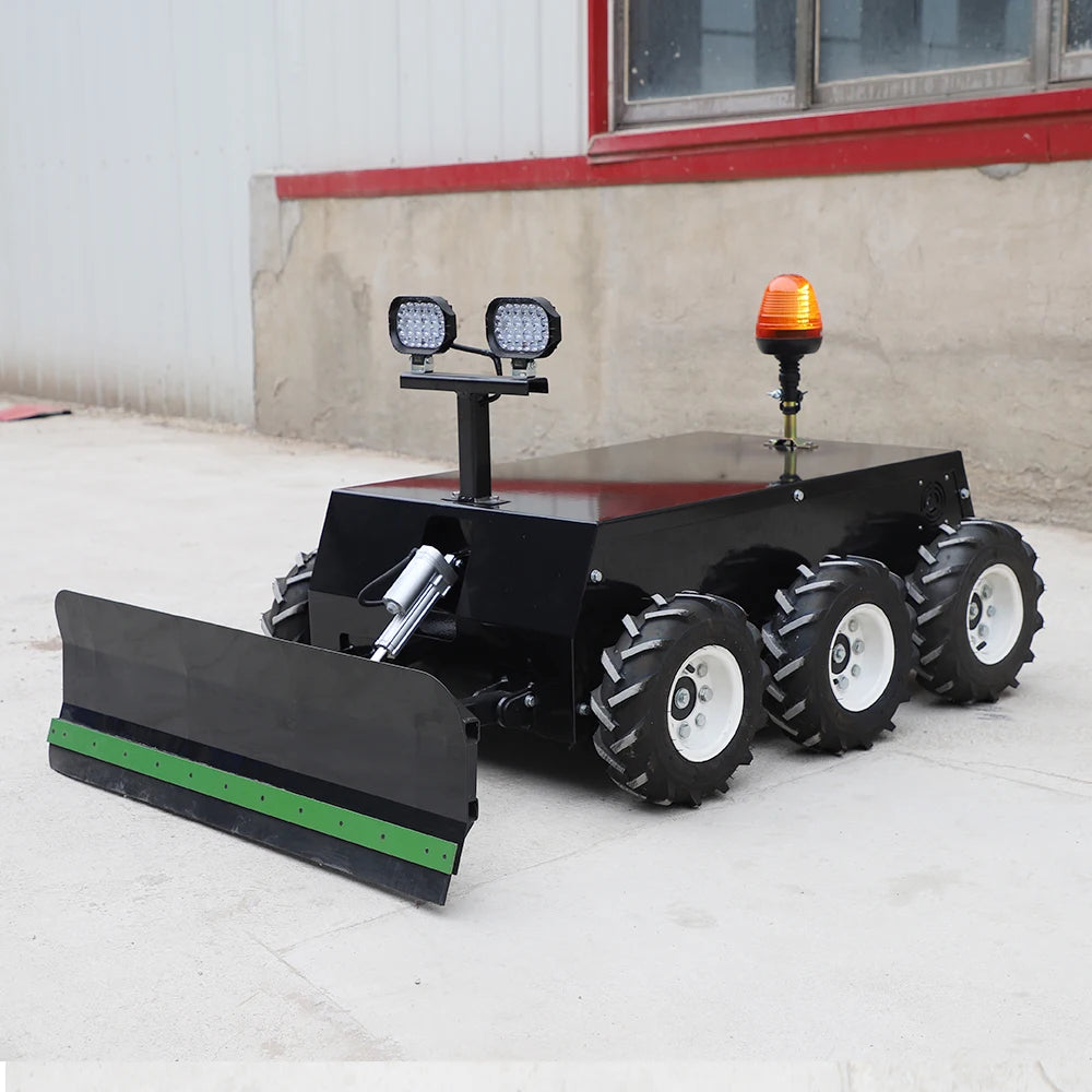 Remote Control Electric Robot Snow Plow Machine