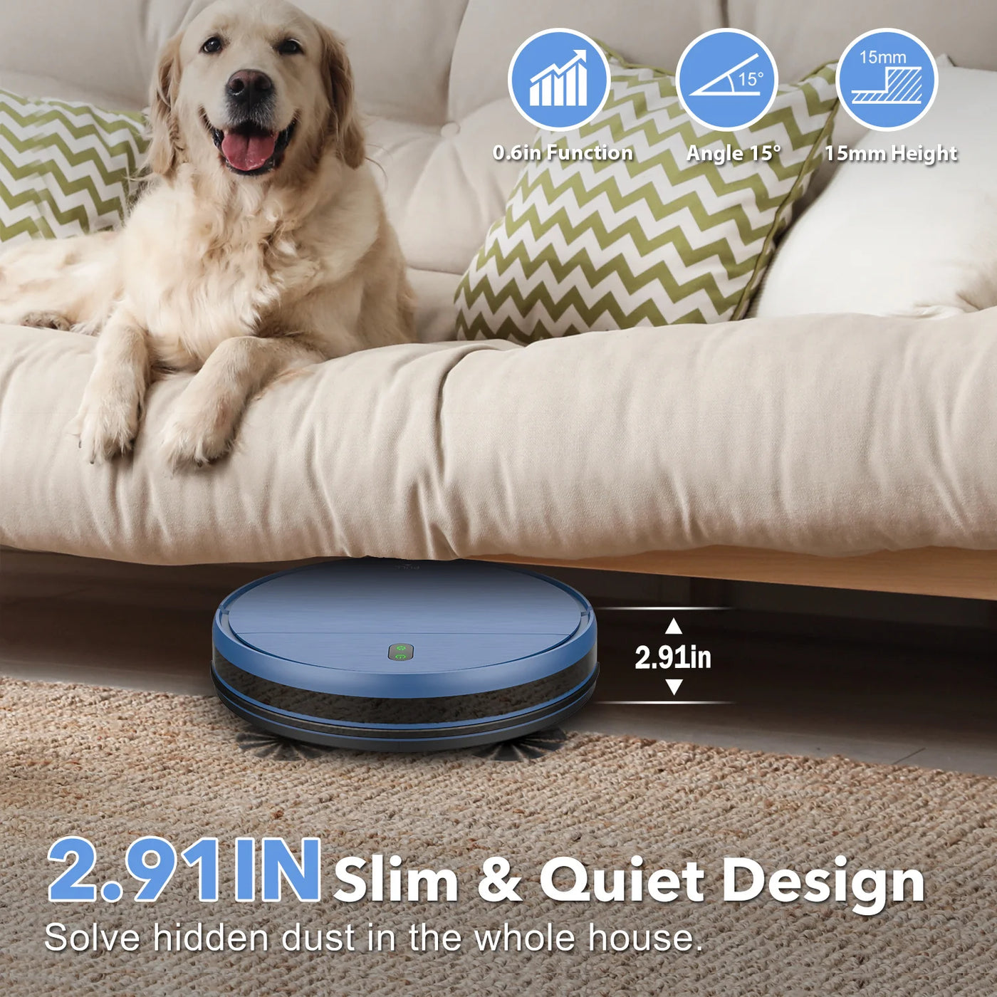 GOOVI BR151 Robot Vacuum Cleaner