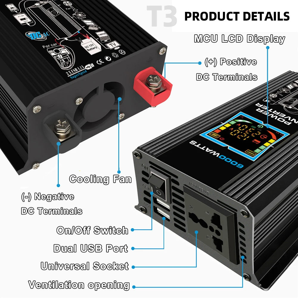 6000W Solar Power Kit