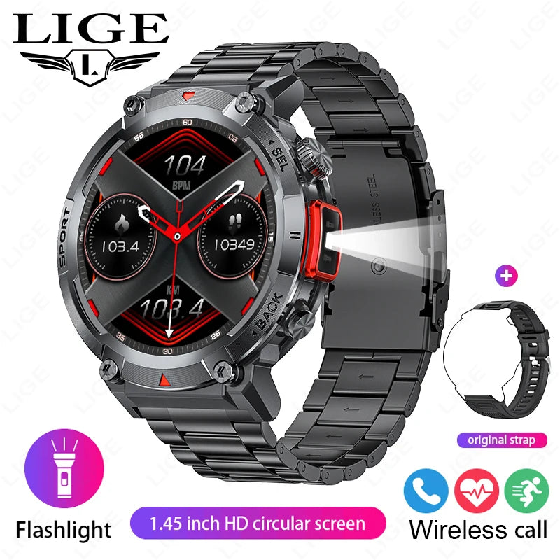 LIGE Bluetooth Calling Watch