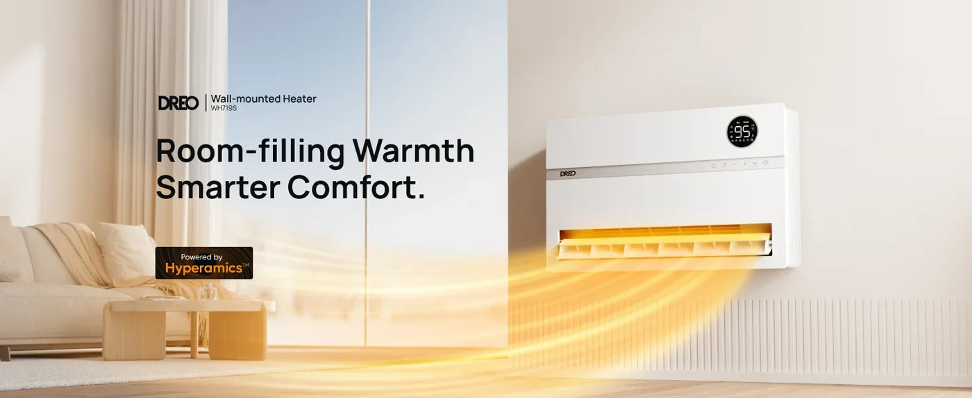 Smart Wall Heater, Electric Space Heater