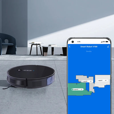 2 In 1 Self-Cleaning Robot Vacuum