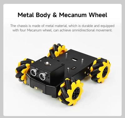 Raspbot V2 AI Mecanum Car Kit