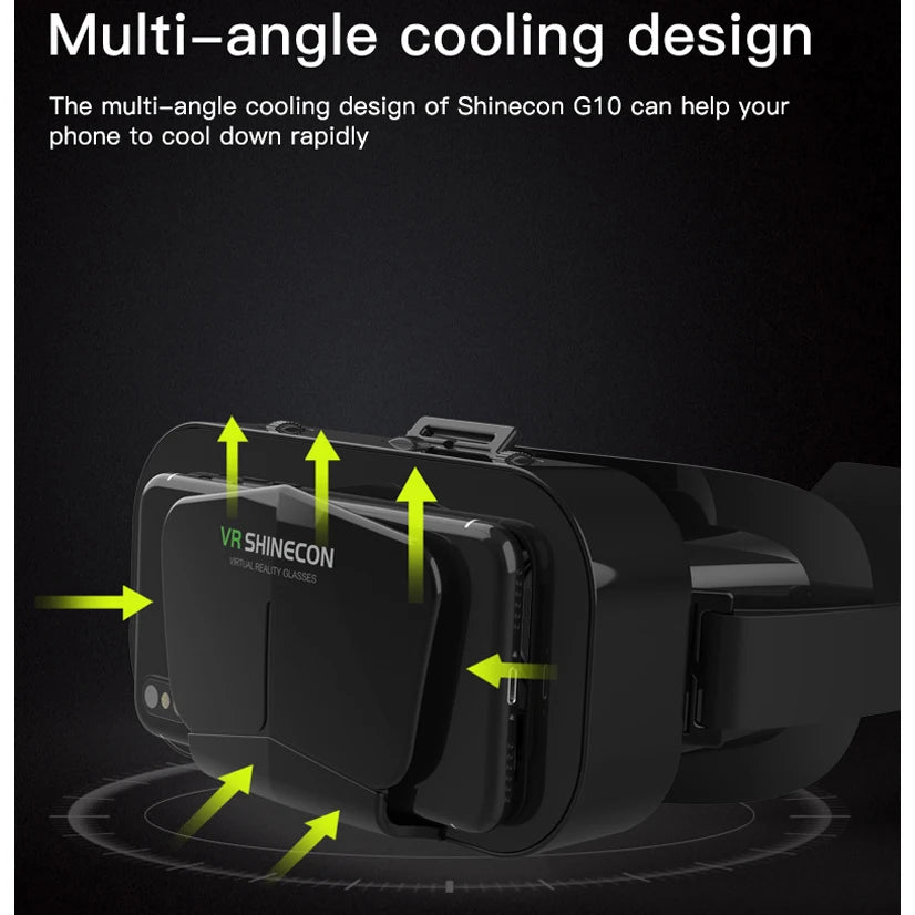 Shinecon 3D VR Headset with Controller