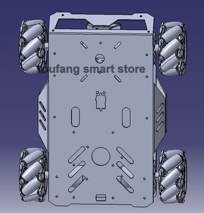 25Kg RC Tank V3 Track Robot Kit