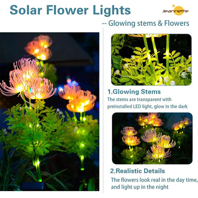 Solar Flower Garden Lights