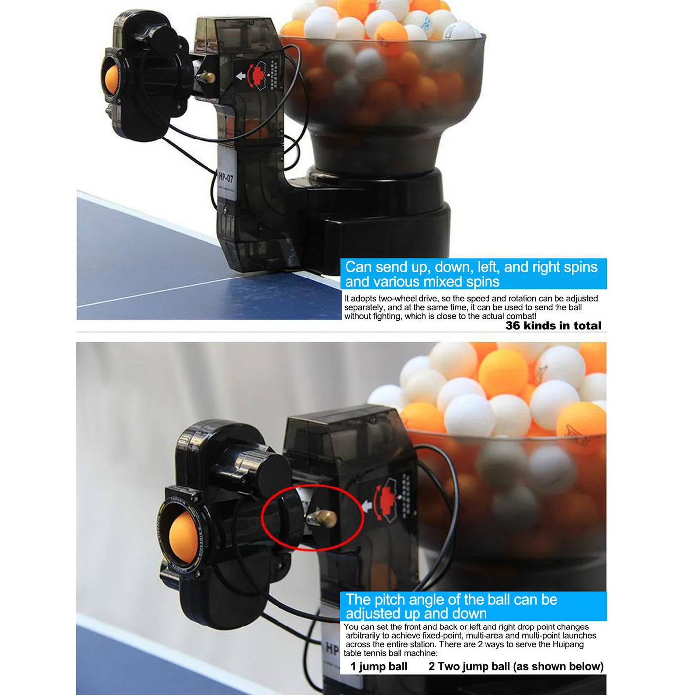 HP-07 Ping Pong Trainer