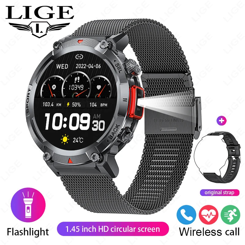 LIGE Bluetooth Calling Watch