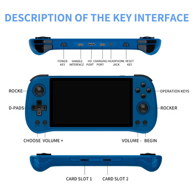 POWKIDDY X55 5.5" Retro Console