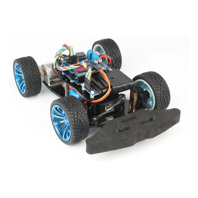 QuadroBot - MG996R Servo Steering Ackerman Robot Car