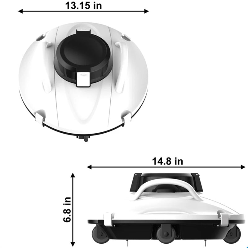 SmartClean Automatic Robotic Pool Cleaner