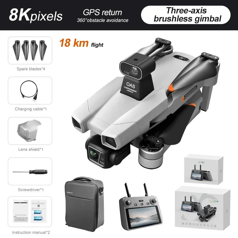 AE86 Pro 8K GPS Drone