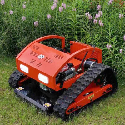 Garden Remote Control Robot Lawn Mower with Snow Plow