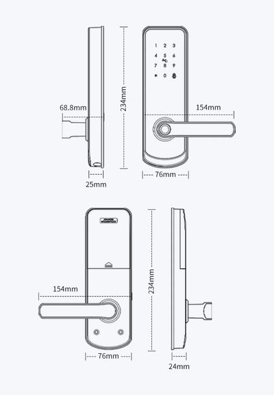 Home Security Door Lock