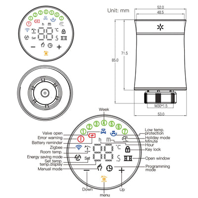 MOES ZigBee Smart Thermostat