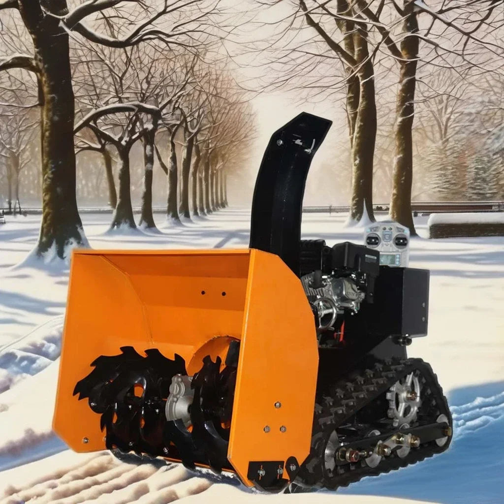 Remote Control Robotic Snow Blower