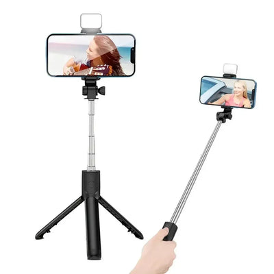 360° Rotating Selfie Stick & Tripod