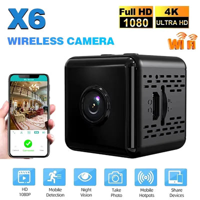 X6 Mini WiFi IP Camera