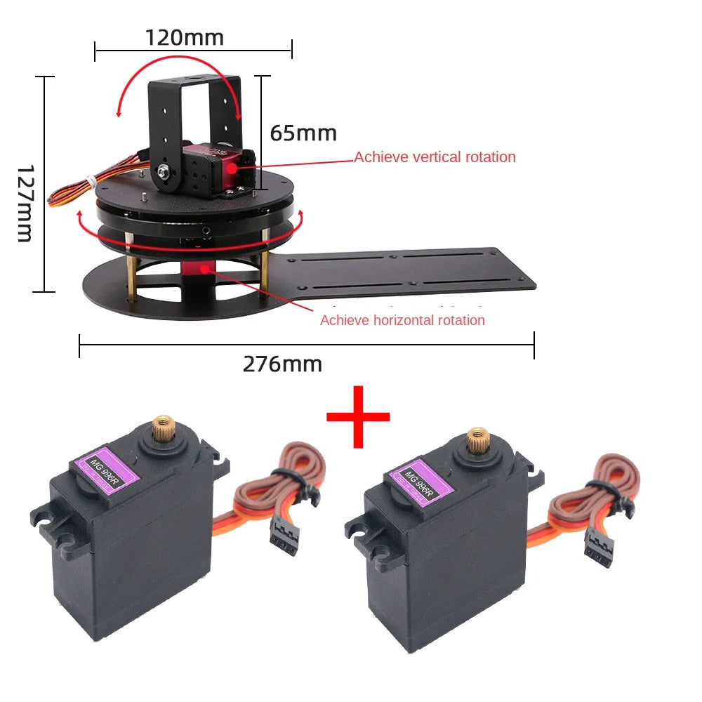 2 DOF Rotating Platform Gimbal Bracket.