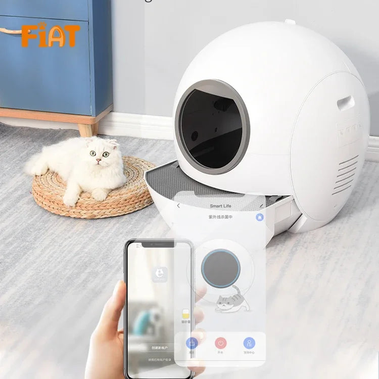 Smart Self-Cleaning Robot Cat Litter Box