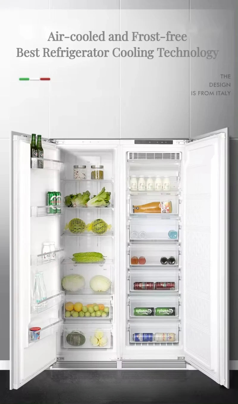 Stainless Steel Built-in Fridge