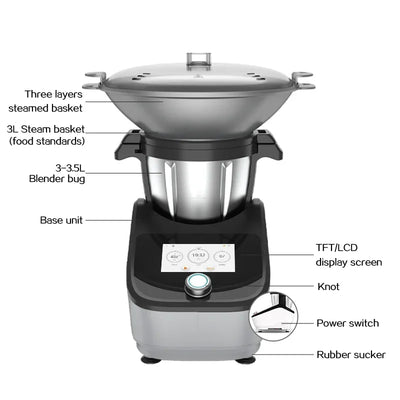 Multifunctional Robot Coupe Processor