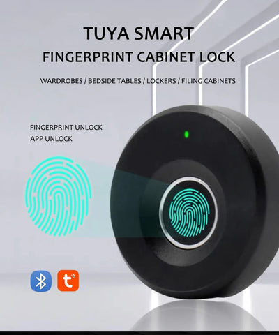 Tuya Smart Fingerprint Drawer Lock