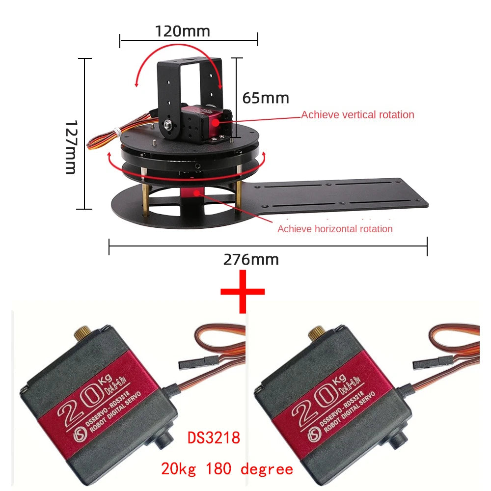 2 DOF Rotating Platform Gimbal Bracket.