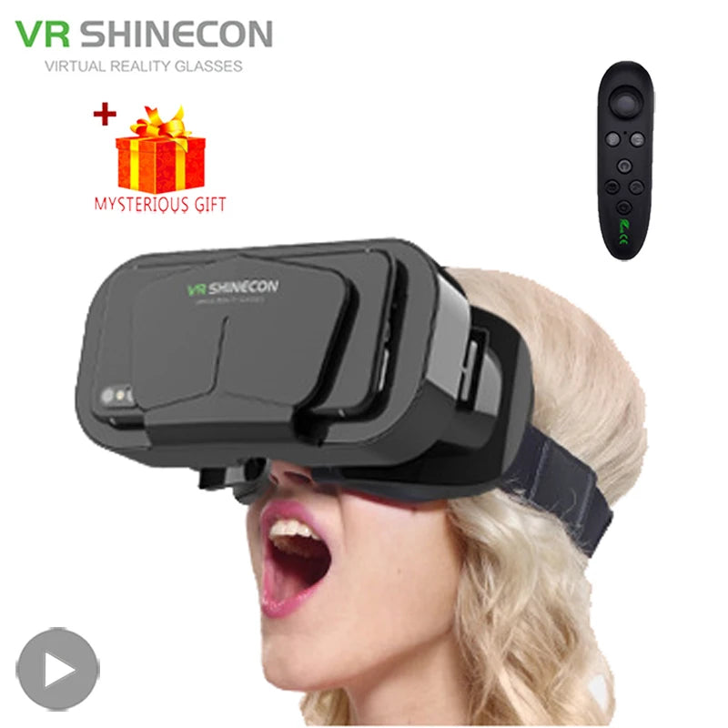 Shinecon 3D VR Headset with Controller