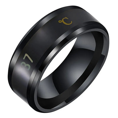 Smart Temperature Stainless Steel Ring