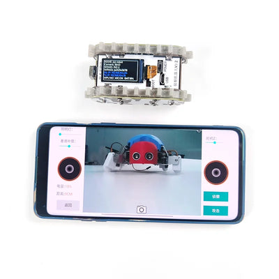 ESP32 Remote Control Tank Model