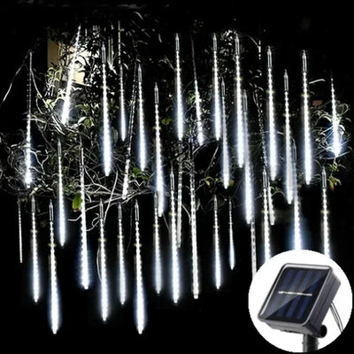 Solar LED Meteor Shower Lights