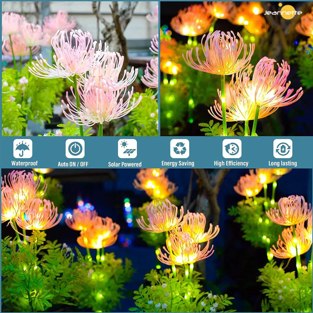 Solar Flower Garden Lights