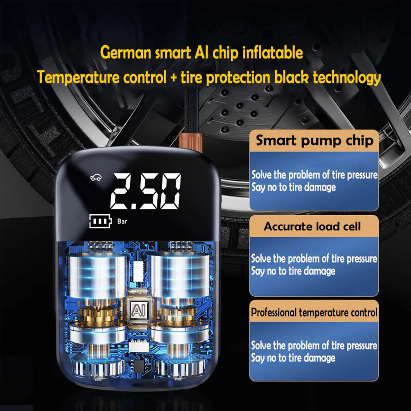 Digital Car Air Compressor