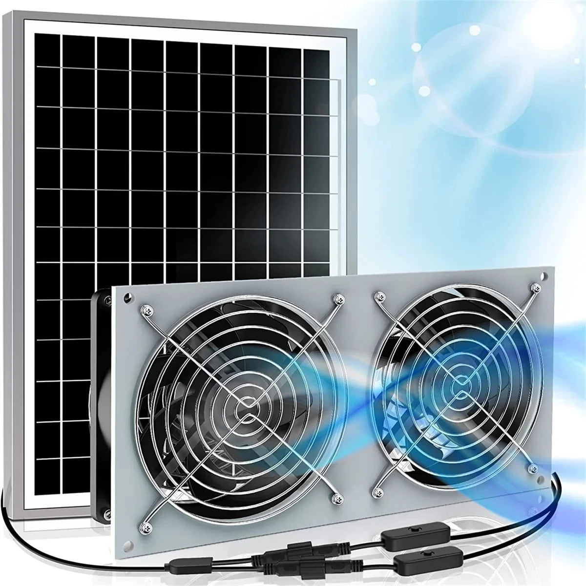 600W Solar Ventilation Fan