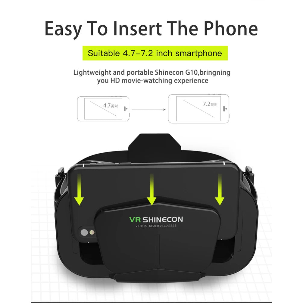 Shinecon 3D VR Headset with Controller