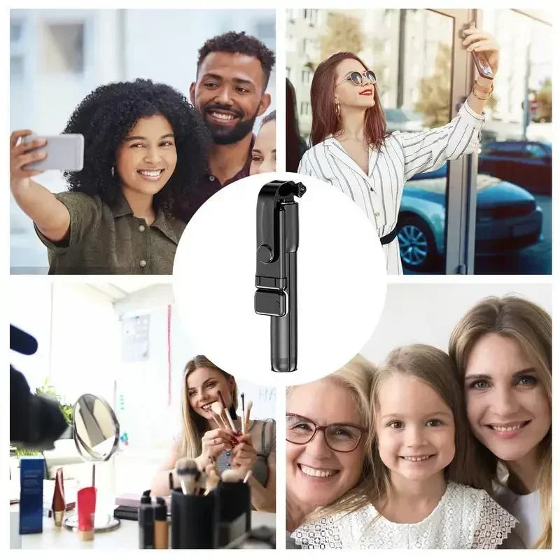 360° Rotating Selfie Stick & Tripod