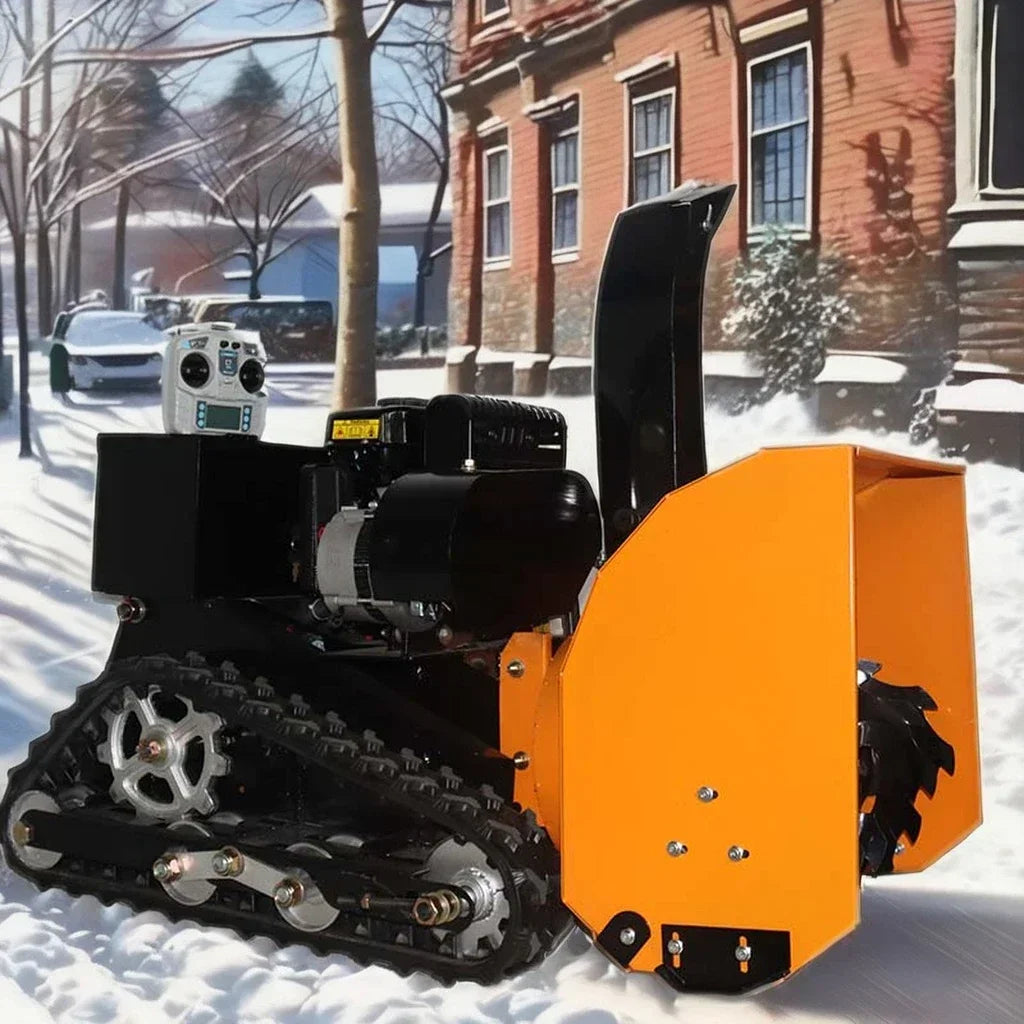 Remote Control Robotic Snow Blower